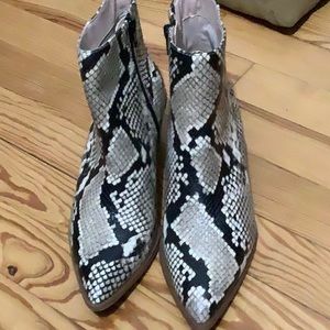 Aldo Snake Skin Boots